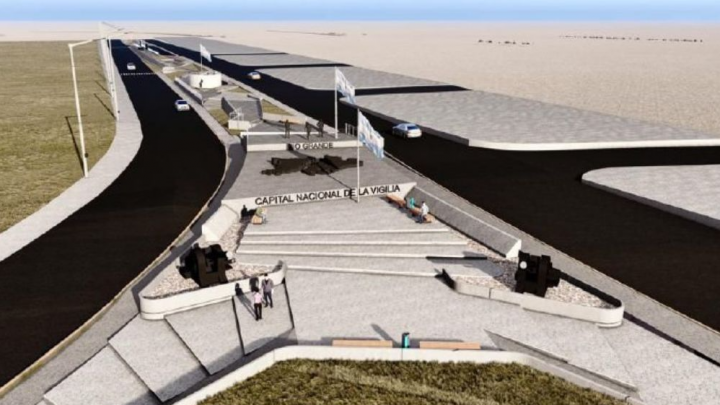 Se construirá una plaza cívica en el Boulevard del paseo A.R.A General Belgrano de Río Grande