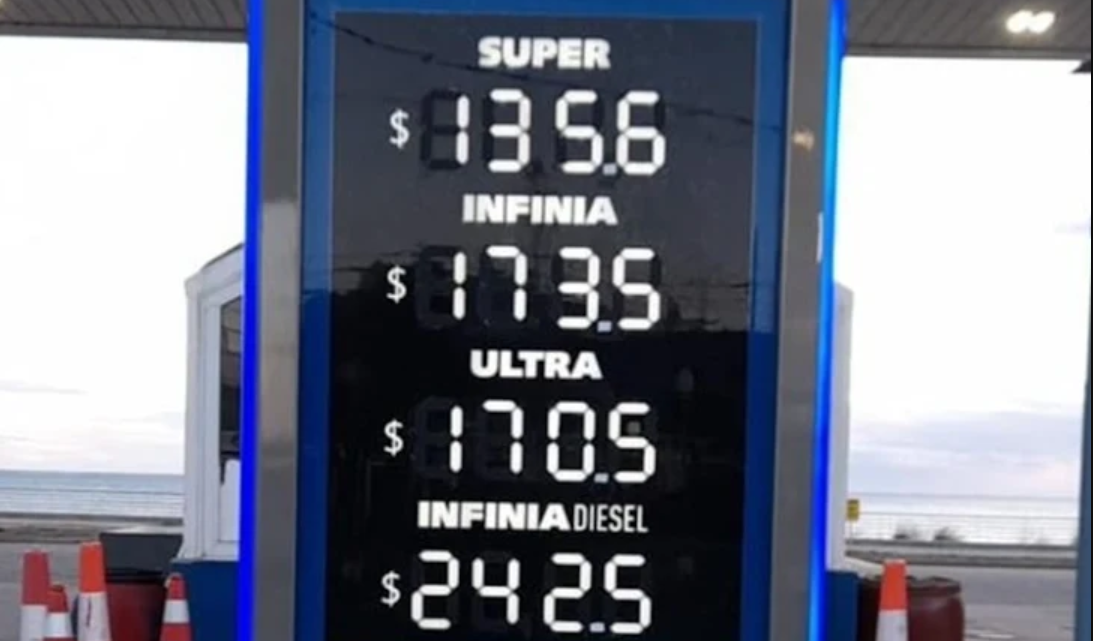 Nuevo aumento de combustibles en TDF Nuevo aumento de combustibles en TDF
