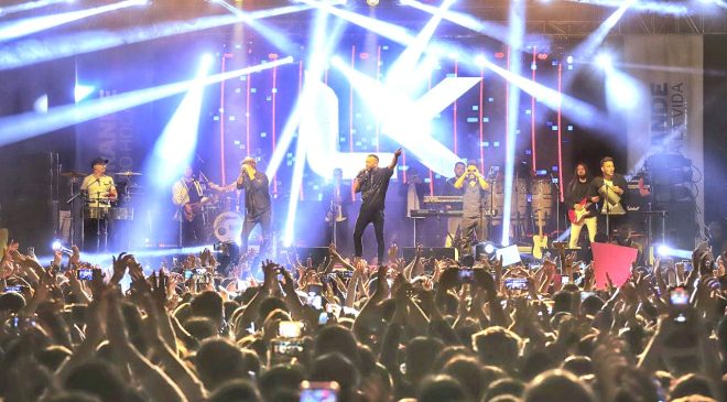 La Konga cerró los festejos de Carnaval en Río Grande