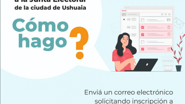 Elecciones 2023: Inscriben para la Junta Electoral de la ciudad de Ushuaia