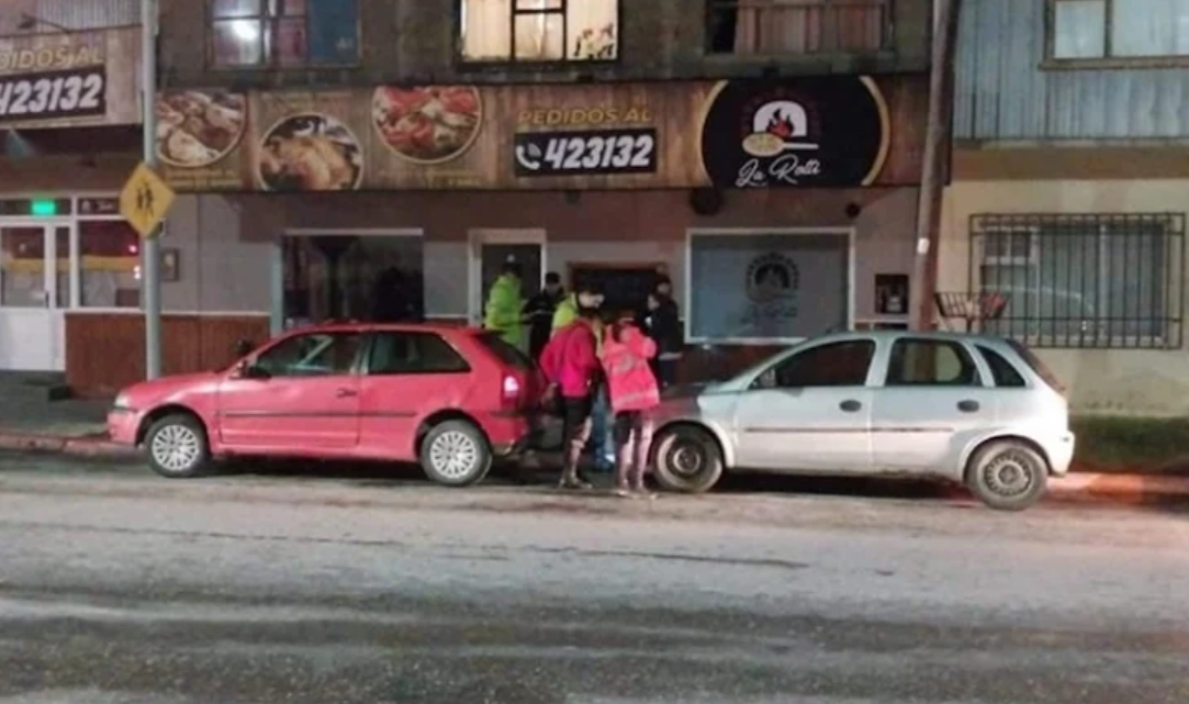 Choque en Magallanes y Darwin uno de los conductores alcoholizado