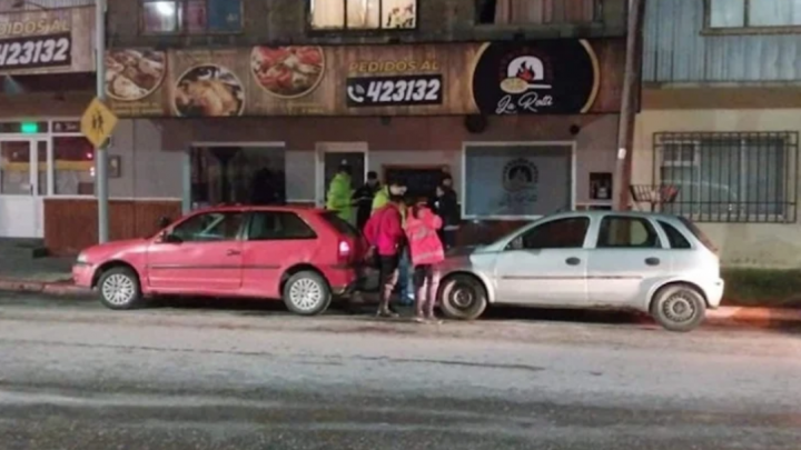 Choque en Magallanes y Darwin uno de los conductores alcoholizado