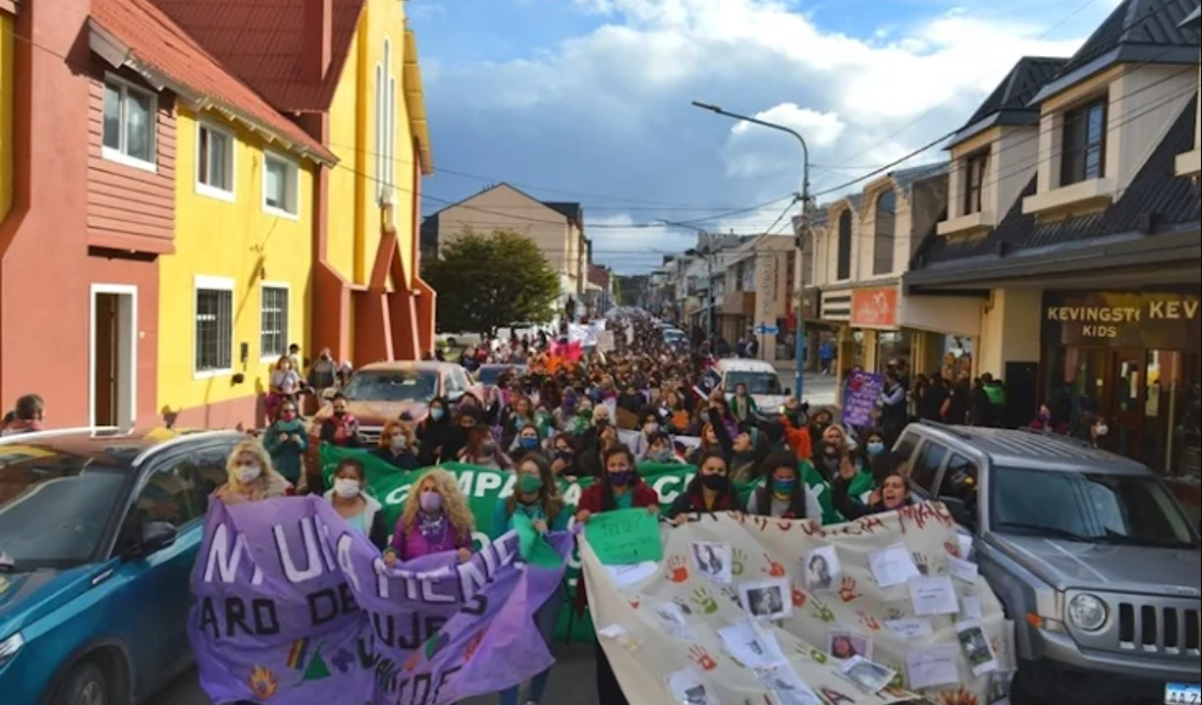 TDF sin paridad de genero a nivel provincial y con la tasa de femicidio mas alta de Argentina