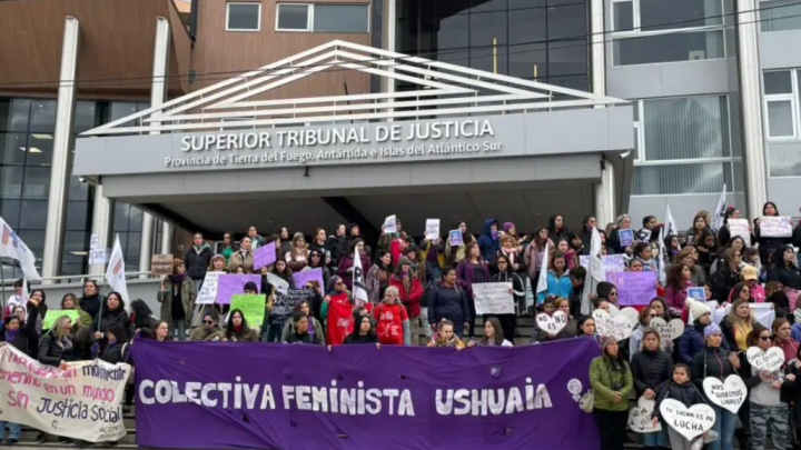 DÍA INTERNACIONAL DE LA MUJER. En Ushuaia hubo una masiva marcha por el 8M