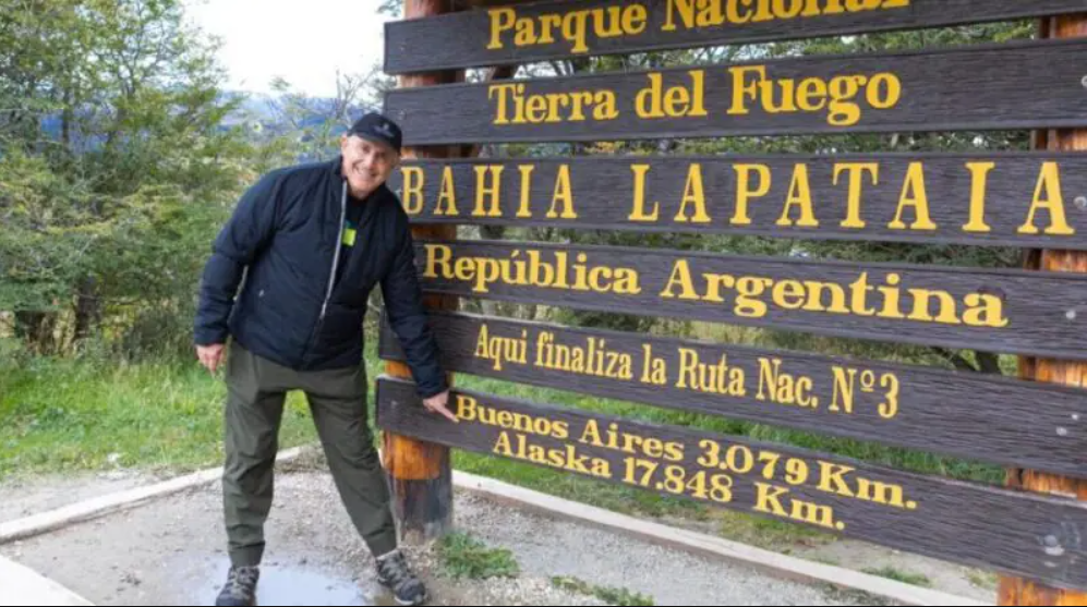 UN EMBAJADOR SUELTO EN USHUAIA. El representante norteamericano mantuvo variados encuentros en la capital