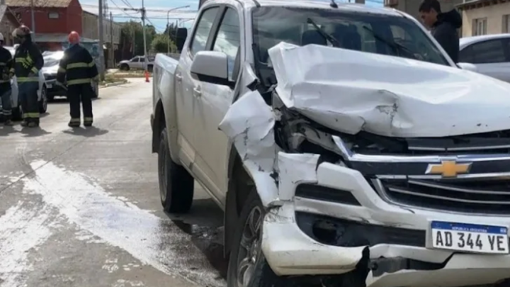 Choque con un lesionado trasladado al Hospital