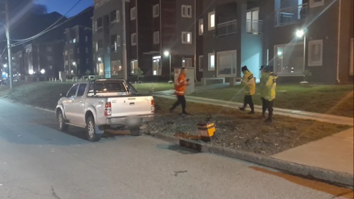 Mujer atropellada en avenida Irigoyen en Ushuaia