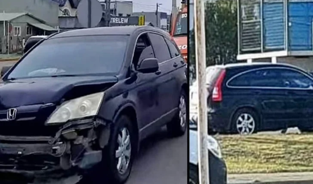 Choque y piñas entre un Onix y una CR-V con un lesionado