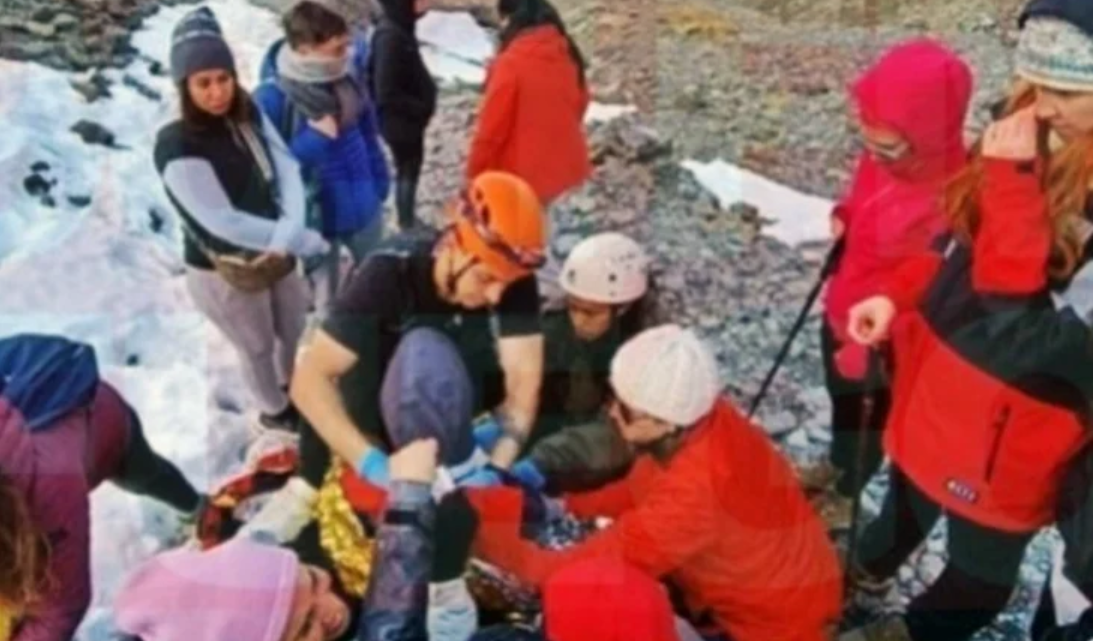 Dos rescates a turistas en el Martial y Laguna Esmeralda