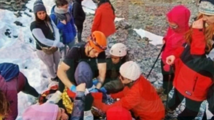 Dos rescates a turistas en el Martial y Laguna Esmeralda