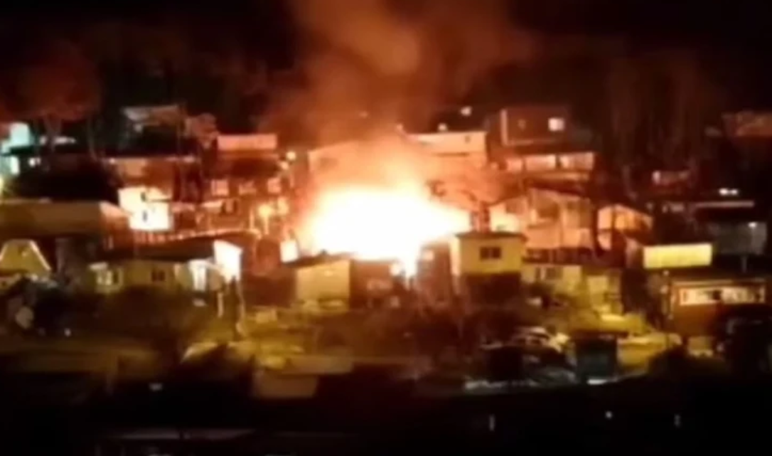 Incendio en Ushuaia, cuatro heridos, una mujer en terapia intensiva