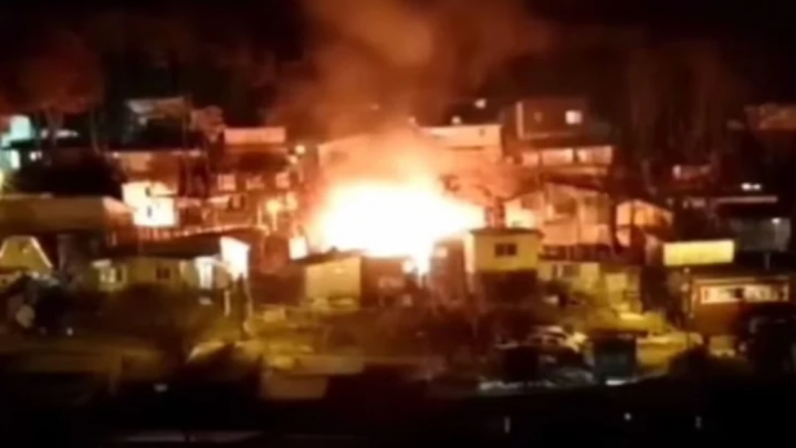 Incendio en Ushuaia, cuatro heridos, una mujer en terapia intensiva