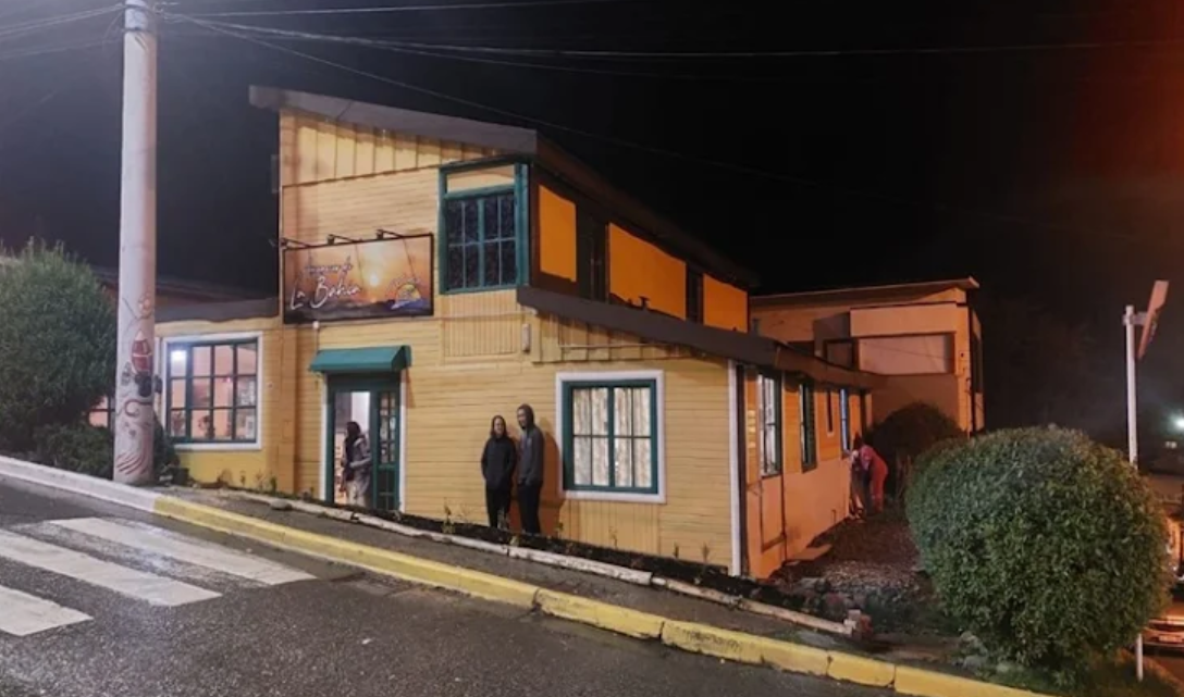 Principio de incendio en un hostel de Ushuaia Principio de incendio en un hostel de Ushuaia