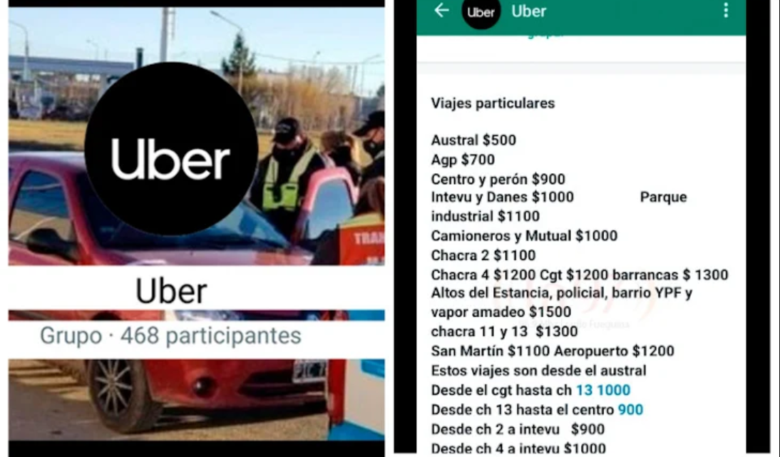 Por la falta de controles municipales, cada vez mas usuarios usan UBER truchos