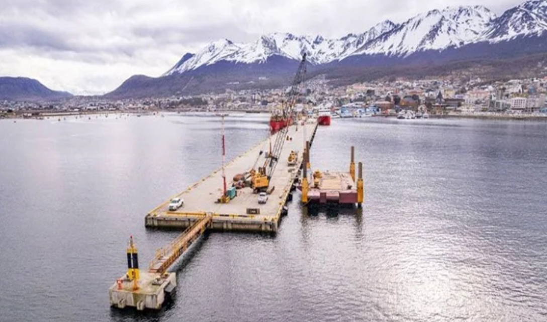 Gobierno anuncia la inauguracion de la ampliacion del puerto de Ushuaia Gobierno anuncia la inauguracion de la ampliacion del puerto de Ushuaia