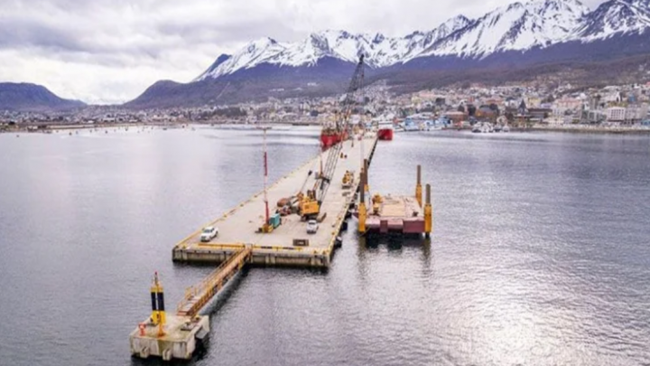 Gobierno anuncia la inauguracion de la ampliacion del puerto de Ushuaia