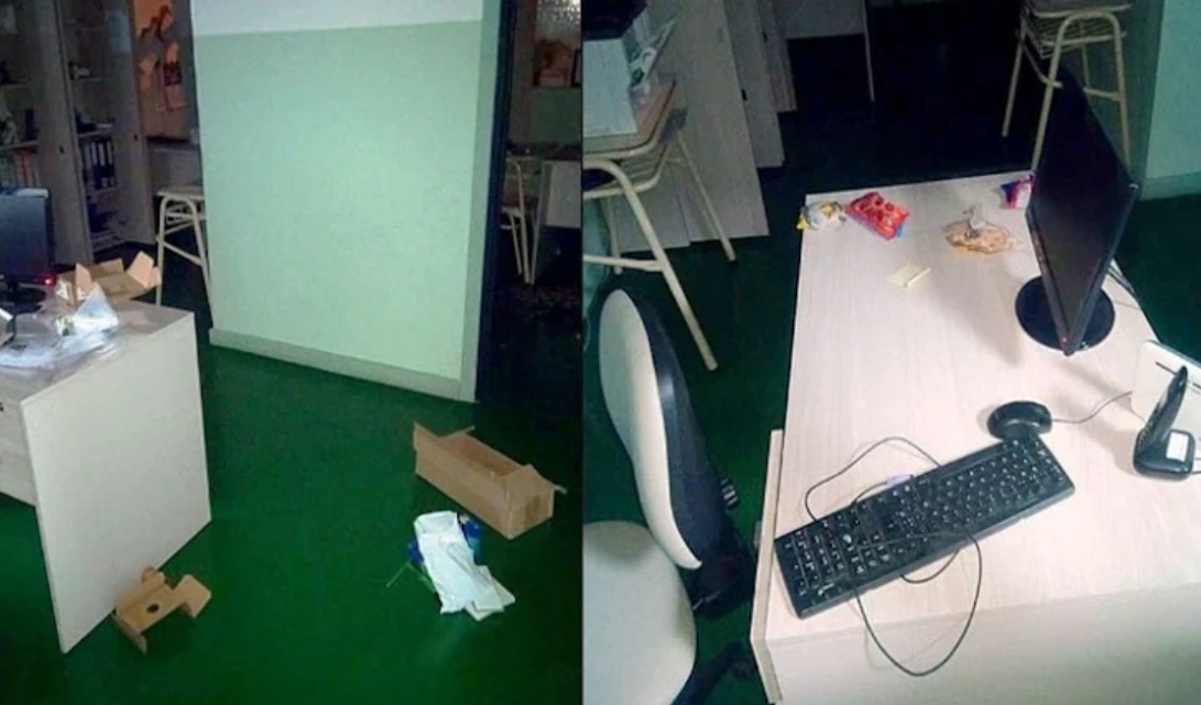 Dos menores demorados por ingresar a robar a un colegio Dos menores demorados por ingresar a robar a un colegio