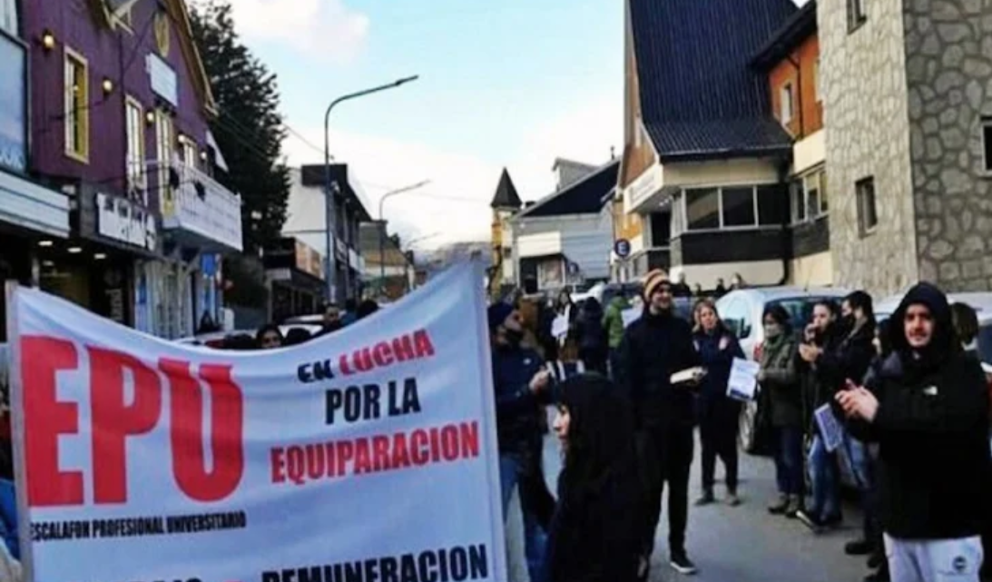 Reclamo en Gobierno del Escalafón EPU por no cumplir con paritarias