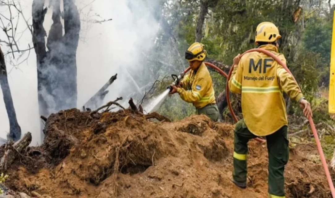 El incendio forestal en TDF aun no fue extinguido, luego de cuatro meses El incendio forestal en TDF aun no fue extinguido, luego de cuatro meses