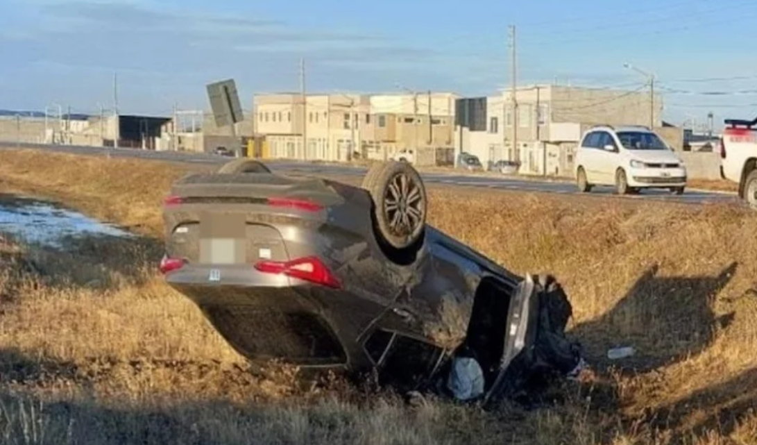 Vuelco con un lesionado Vuelco con un lesionado