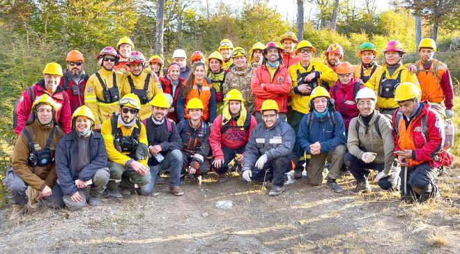 Gobierno y Parques Nacionales certificaron a 47 nuevos combatientes de incendios forestales