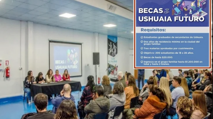 En Ushuaia inscriben para becas municipales para estudiantes entre 18 y 28 años