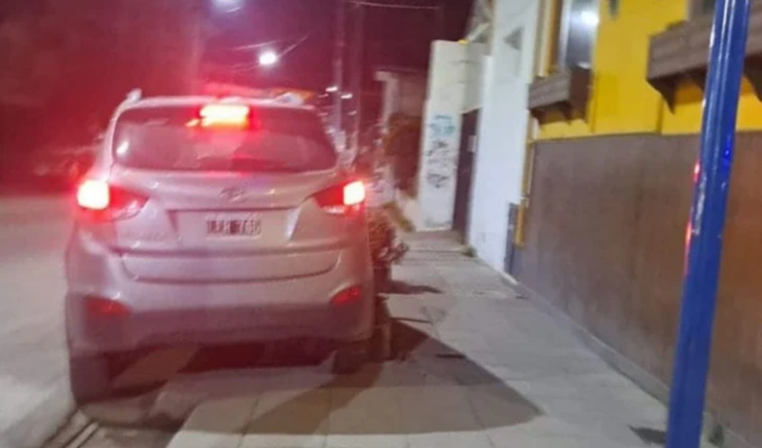 Borracho choco contra un cantero en Ushuaia y termino con el rodado incautado Borracho choco contra un cantero en Ushuaia y termino con el rodado incautado