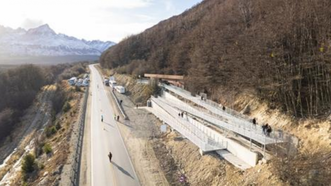 Se inauguró el nuevo mirador del Valle Carbajal