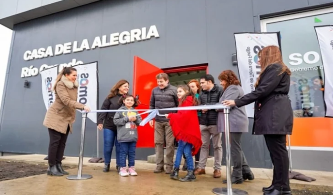 Melella inauguro la Casa de la Alegria en Rio Grande Melella inauguro la Casa de la Alegria en Rio Grande
