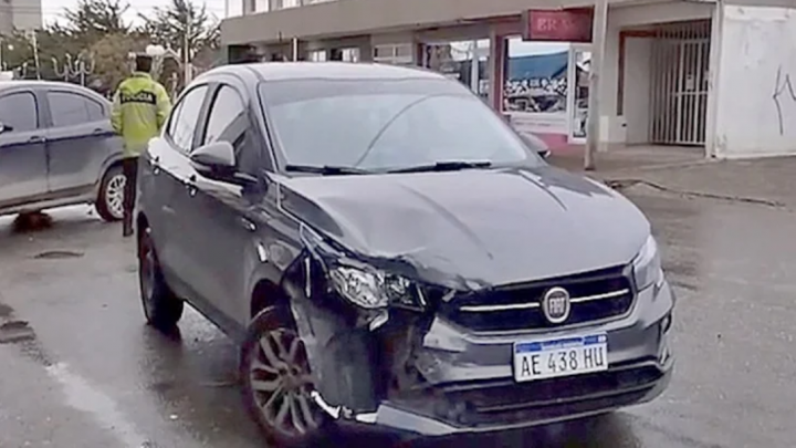Choque, una lesionada, un tercer rodado se dio a la fuga