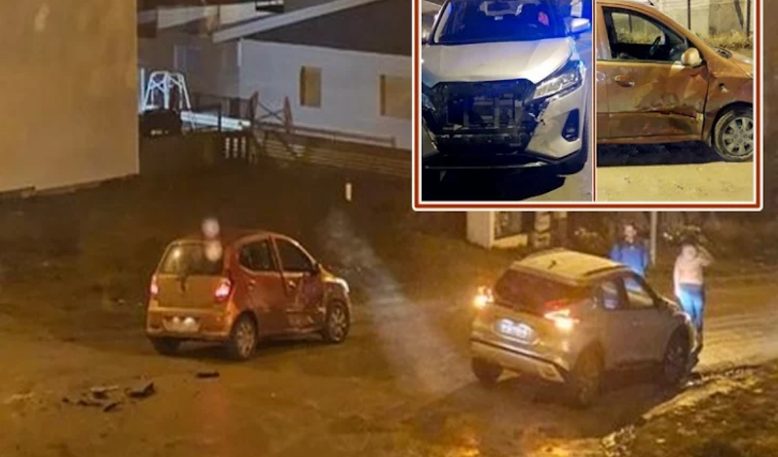 Choque en Ushuaia, ambos conductores trasladados al Hospital