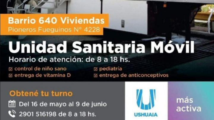 LA UNIDAD SANITARIA MÓVIL DEL MUNICIPIO CONTINÚA ATENDIENDO EN LAS 640 VIVIENDAS