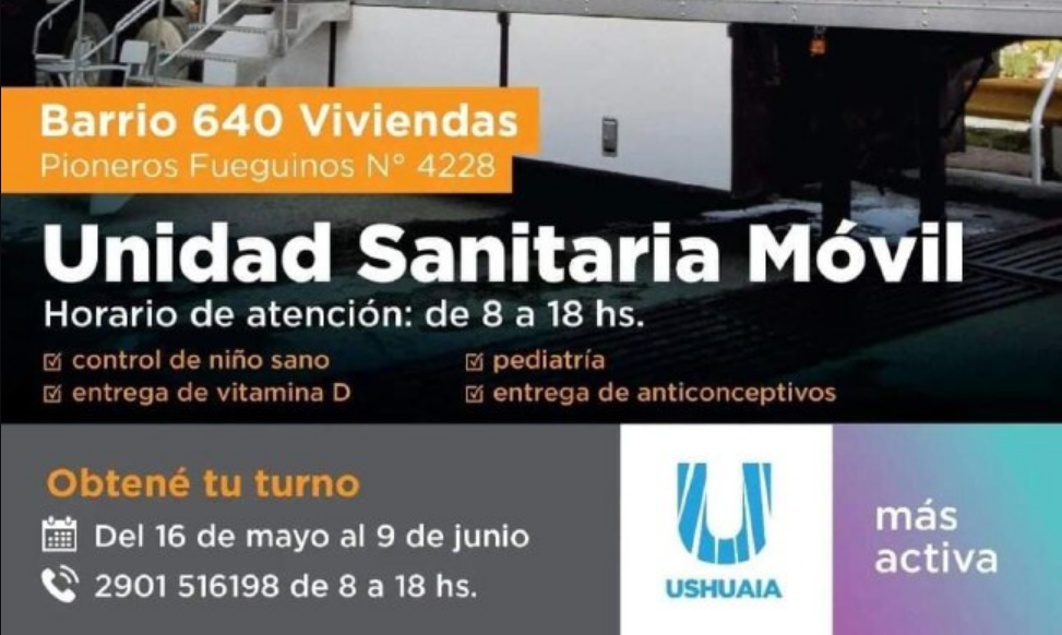 LA UNIDAD SANITARIA MÓVIL DEL MUNICIPIO CONTINÚA ATENDIENDO EN LAS 640 VIVIENDAS