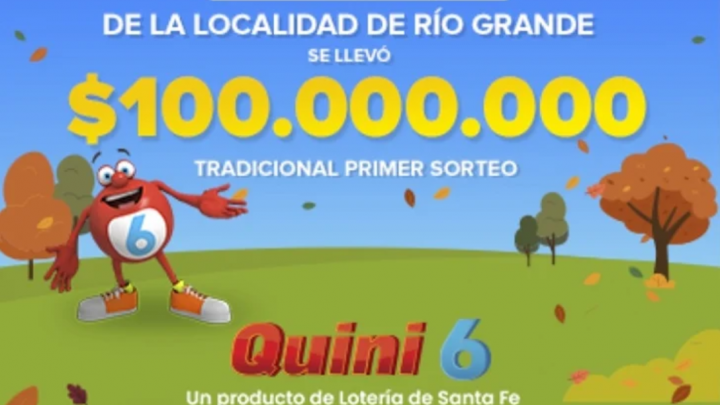 TDF un apostador gano 100 millones de pesos en el Quini 6