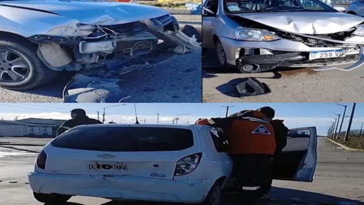 Dos choques, con dos lesionados trasladados al Hospital