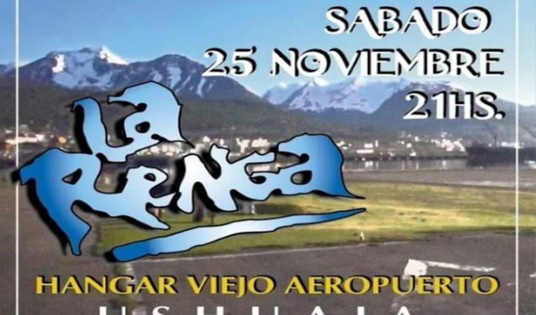 La Renga en Ushuaia el 25 de Noviembre