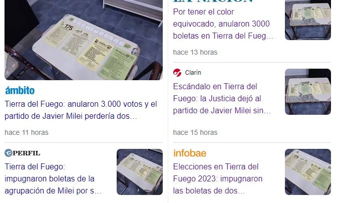 El escándalo por la anulación de votos ganó los medios nacionales
