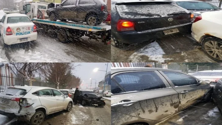 Conductor borracho detenido luego de chocar vehiculos estacionados en Ushuaia