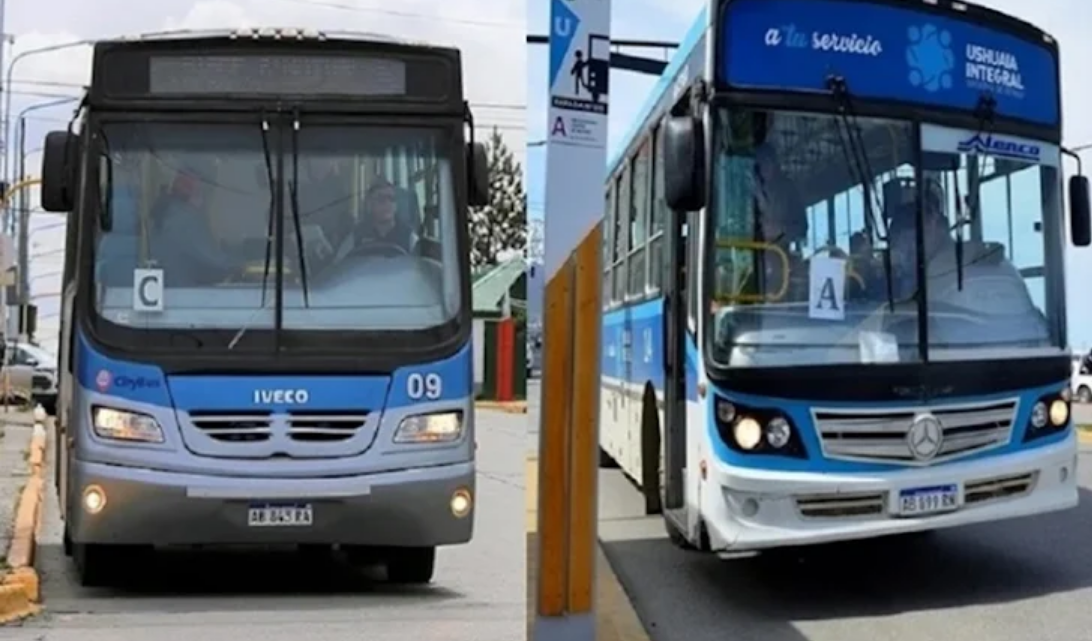 Paro de colectivos este Martes en Ushuaia y Rio Grande