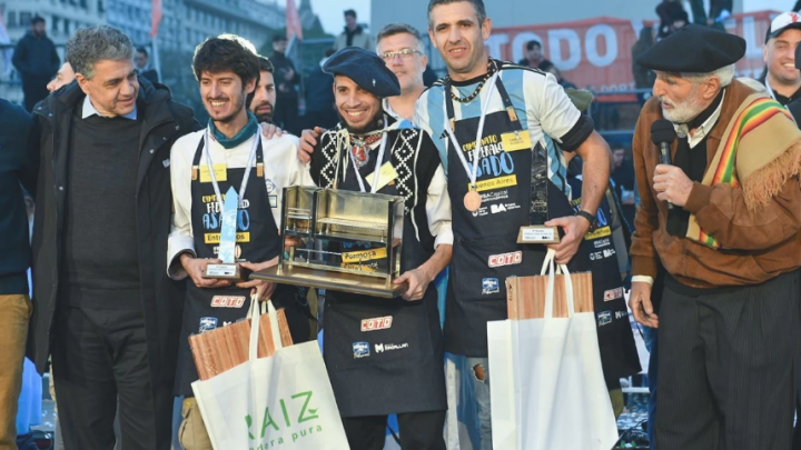 Chef formoseño es el ganador de la quinta edición del Campeonato Federal del Asado 2023