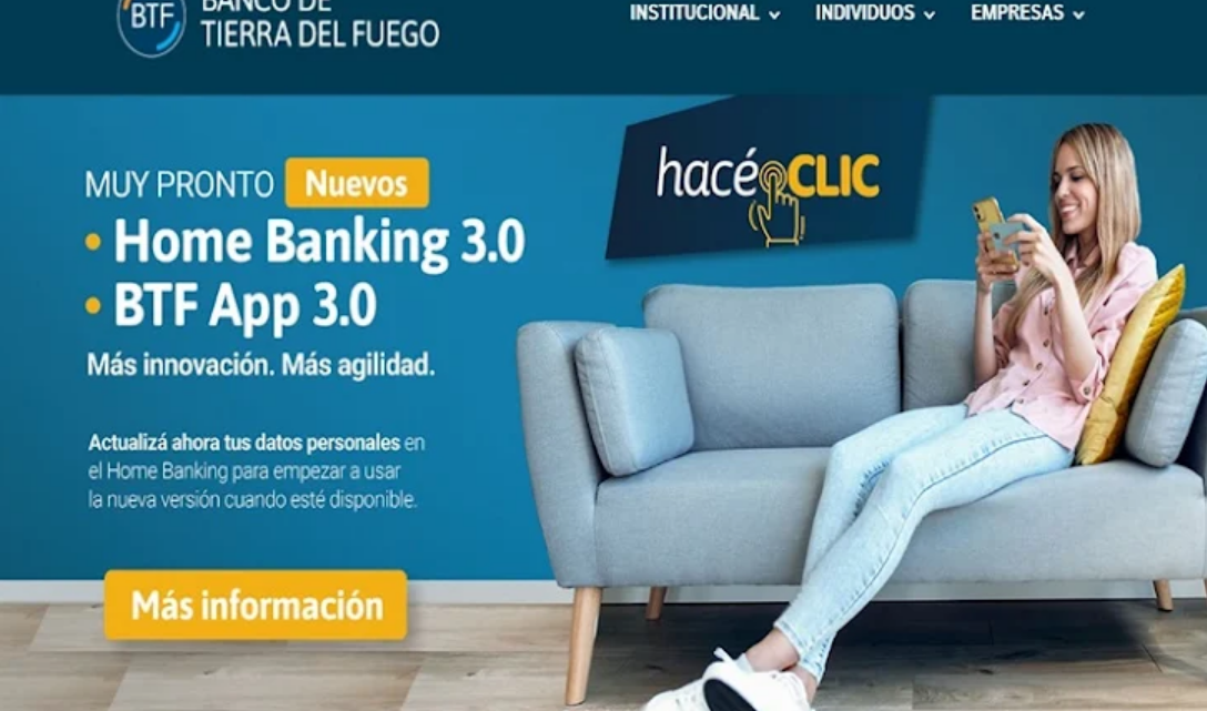 Nuevo Home Banking y APP del Banco Tierra del Fuego