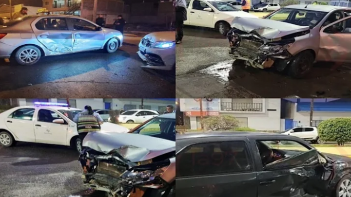 Tres choques, dos lesionados y dos vehiculos incautados