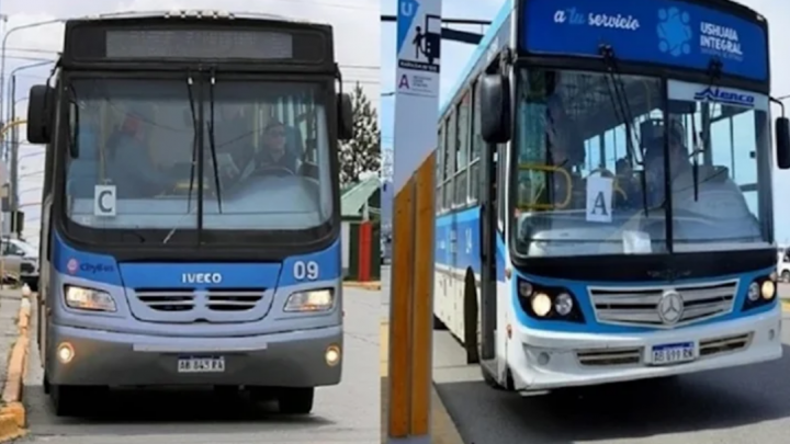 Paro de colectivos este jueves y viernes en Ushuaia y Rio Grande