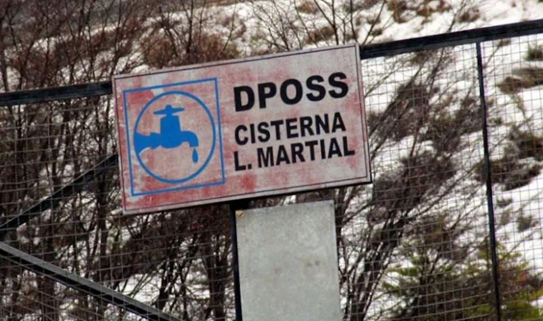 Ushuaia la DPOSS restringe el servicio de agua en varios barrios, por el frio