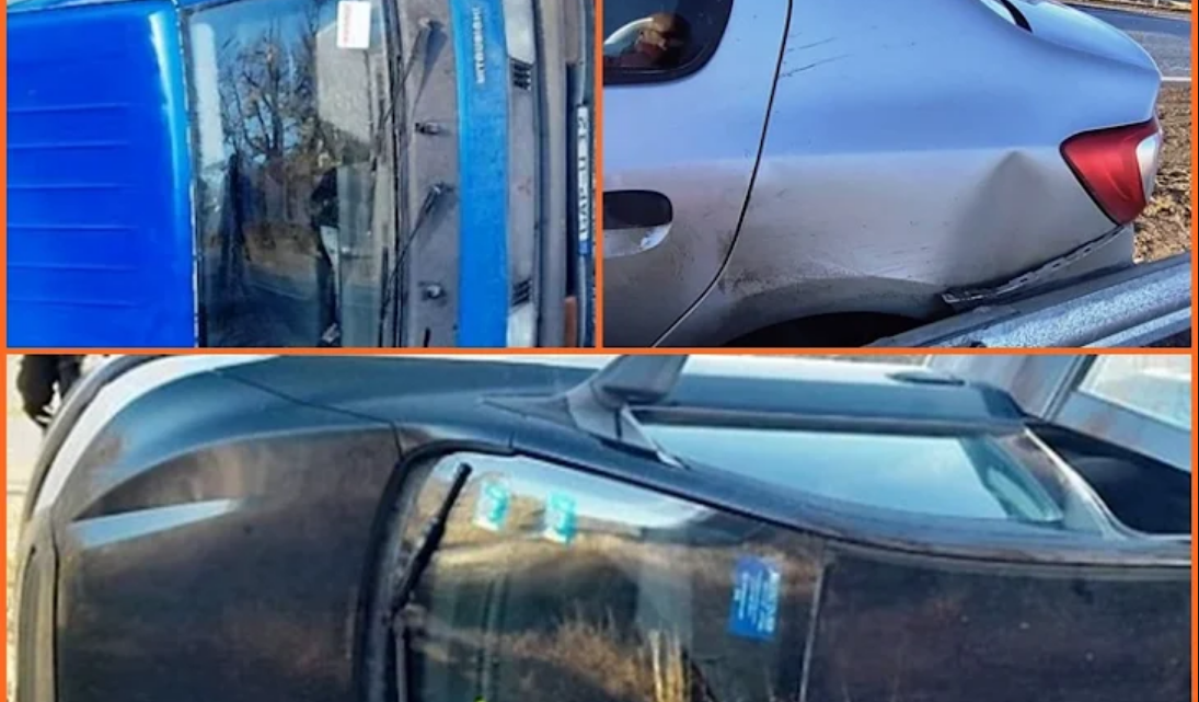 Dos vuelcos y un despiste en la Ruta 3