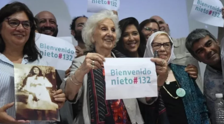 ABUELAS DE PLAZA DE MAYO. Confirmaron la restitución del nieto 133 ABUELAS DE PLAZA DE MAYO. Confirmaron la restitución del nieto 133