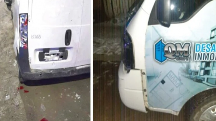 Choco en pedo, contra un auto estacionado y termino detenido
