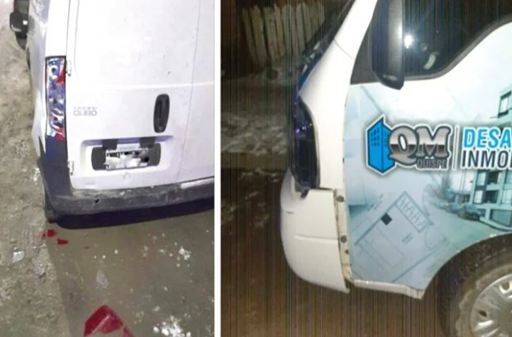 Choco en pedo, contra un auto estacionado y termino detenido Choco en pedo, contra un auto estacionado y termino detenido