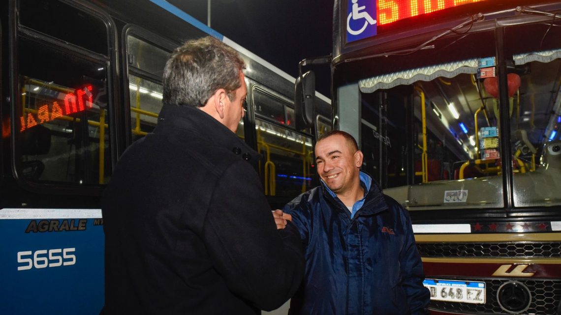 Massa: “No hay que dejar ni un colectivo en la Argentina sin sistema de seguridad” Massa: “No hay que dejar ni un colectivo en la Argentina sin sistema de seguridad”