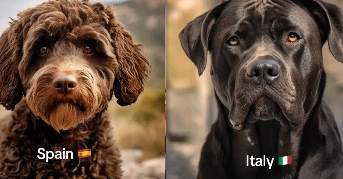 Le preguntaron a la Inteligencia Artificial cómo son los perros según cada país y respondió con imágenes Le preguntaron a la Inteligencia Artificial cómo son los perros según cada país y respondió con imágenes
